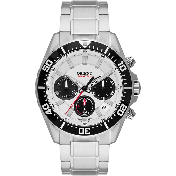 Orient Solartech Cronografo Elite Sea MBSSC288 S1SX Panda
