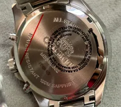 Relógio Orient SolarTech Cronógrafo MBSSC302 D2SX Safira Original | Taniguchi Relógios - imagem 7