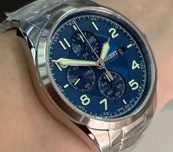 Relógio Orient SolarTech Cronógrafo MBSSC302 D2SX Safira Original | Taniguchi Relógios - imagem 3
