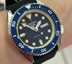 Relógio Seiko 5 Sports SRPD71K2 Automático Suits Azul Original | Taniguchi Relógios - imagem 1