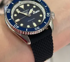 Relógio Seiko 5 Sports SRPD71K2 Automático Suits Azul Original | Taniguchi Relógios - imagem 5