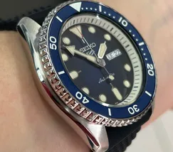 Relógio Seiko 5 Sports SRPD71K2 Automático Suits Azul Original | Taniguchi Relógios - imagem 3