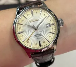 Relógio Seiko Presage Cocktail Time GMT SSK041J1 Rusty Nail Original | Taniguchi Relógios - imagem 1