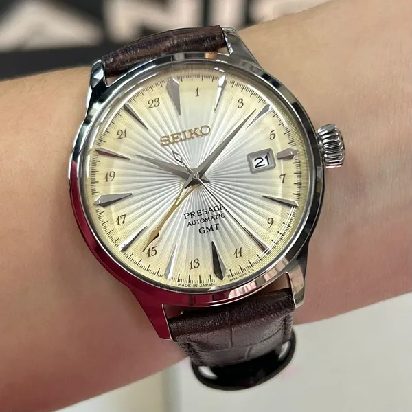 Seiko Presage Automático Cocktail time GMT SSK041J1 Rusty Nail