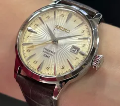 Relógio Seiko Presage Cocktail Time GMT SSK041J1 Rusty Nail Original | Taniguchi Relógios - imagem 4