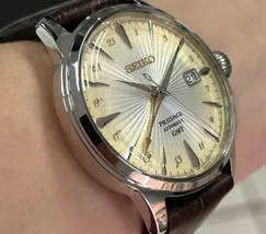 Relógio Seiko Presage Cocktail Time GMT SSK041J1 Rusty Nail Original | Taniguchi Relógios - imagem 2