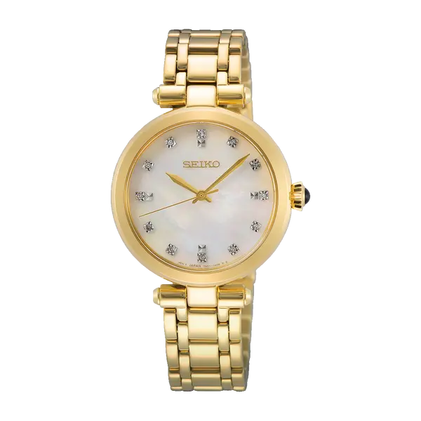 Seiko Quartzo Feminino Diamond SRZ536P1