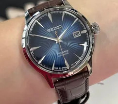 Relógio Seiko Presage Cocktail Time SRPK15J1 Blue Moon Original | Taniguchi Relógios - imagem 1