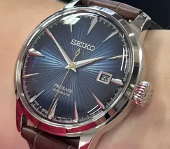 Relógio Seiko Presage Cocktail Time SRPK15J1 Blue Moon Original | Taniguchi Relógios - imagem 4