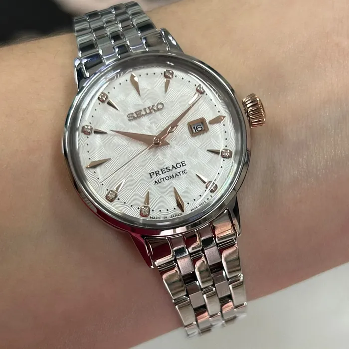 Relógio Seiko Presage Cocktail Time SRE009 Clover Original | Taniguchi Relógios