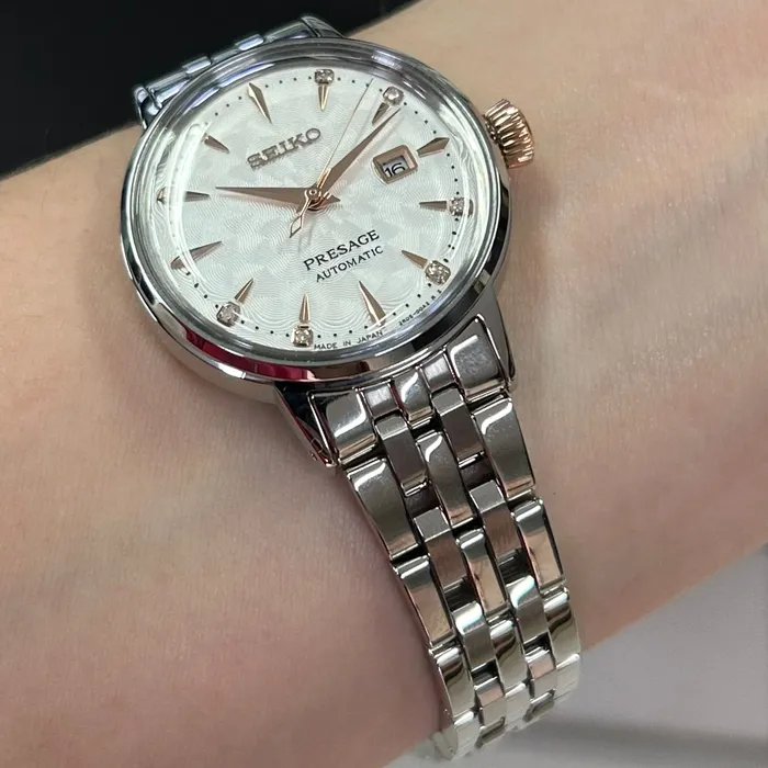 Relógio Seiko Presage Cocktail Time SRE009 Clover Original | Taniguchi Relógios
