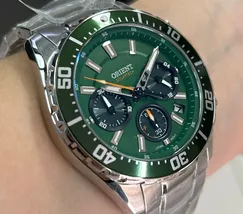 Relógio Orient ST Elite Sea MBSSC288 E1SX SolarTech Safira Original | Taniguchi Relógios - imagem 3