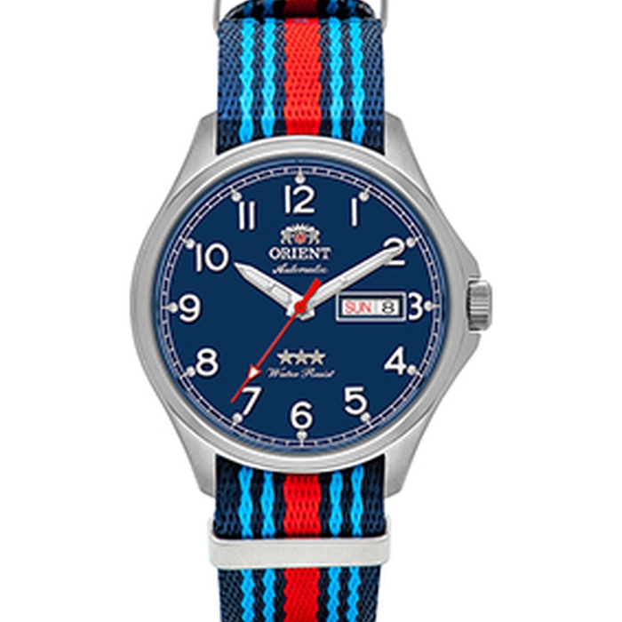 Relógio Orient 3 Estrelas Automático Sports YN6SN009 Martini Original | Taniguchi Relógios