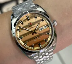 Relógio Orient Heritage 3 Estrelas YN6SS019 N1SX Safira Original | Taniguchi Relógios - imagem 1