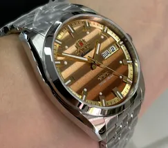 Relógio Orient Heritage 3 Estrelas YN6SS019 N1SX Safira Original | Taniguchi Relógios - imagem 3