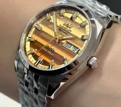 Relógio Orient Heritage 3 Estrelas YN6SS019 N1SX Safira Original | Taniguchi Relógios - imagem 4