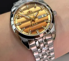 Relógio Orient Heritage 3 Estrelas YN6SS019 N1SX Safira Original | Taniguchi Relógios - imagem 5