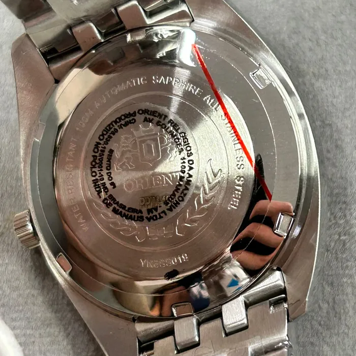 Relógio Orient Heritage 3 Estrelas YN6SS019 N1SX Safira Original | Taniguchi Relógios