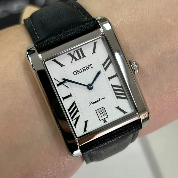 Orient Quartzo Eternal Classico "Tank" GBSC1013 B3PX