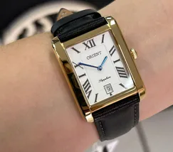 Relógio Orient Eternal Classico Tank GGSC1002 B3PX Safira Original | Taniguchi Relógios - imagem 6