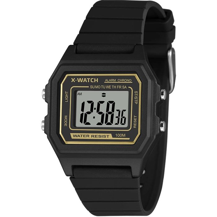Relógio X-Watch Digital XKPPD123 XPORT 100m Original | Taniguchi Relógios