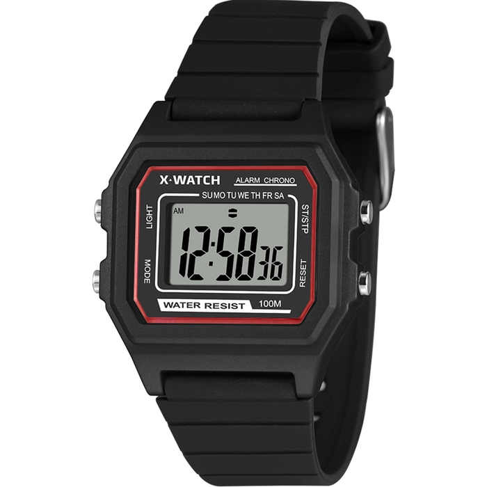 Relógio X-Watch Digital XKPPD122 XPORT 100m Original | Taniguchi Relógios