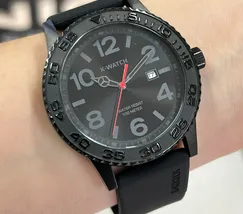 Relógio X-Watch Analógico XMNP1017 XTEEL IP Black 100m Original | Taniguchi Relógios - imagem 1