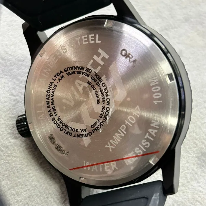 Relógio X-Watch Analógico XMNP1017 XTEEL IP Black 100m Original | Taniguchi Relógios