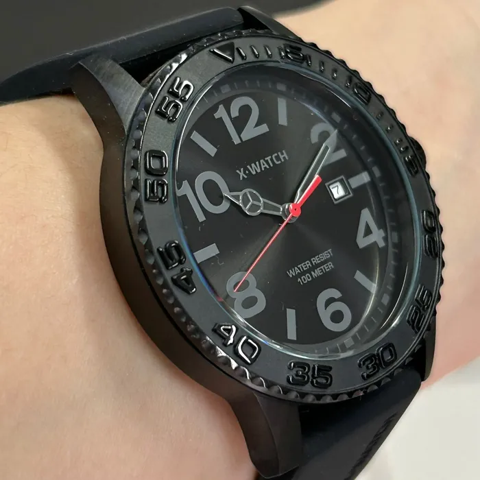 Relógio X-Watch Analógico XMNP1017 XTEEL IP Black 100m Original | Taniguchi Relógios