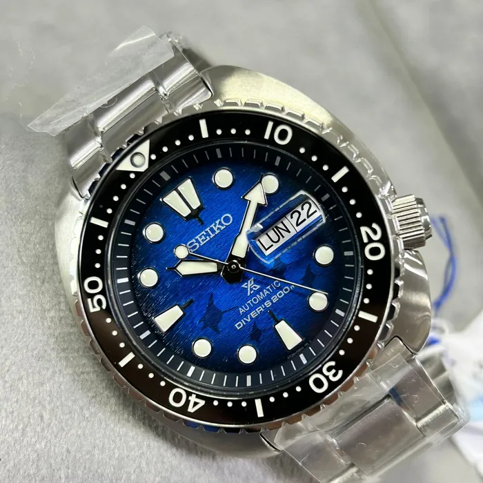 Seiko Prospex King Turtle SRPE39 Manta Ray Especial | Taniguchi Relógios