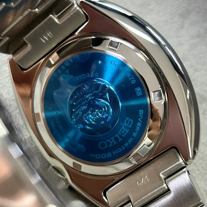 Seiko Prospex King Turtle SRPE39 Manta Ray Especial | Taniguchi Relógios