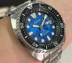 Seiko Prospex Automático King Turtle save the ocean SRPE39K1 Manta Ray - imagem 6