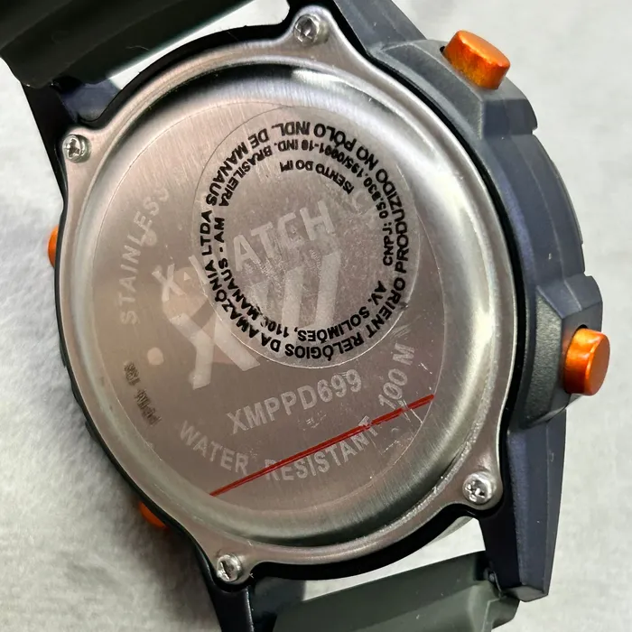 Relógio X-Watch Digital XMPPD699 XPORT 100m Original | Taniguchi Relógios