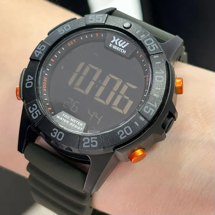 Relógio X-Watch Digital XMPPD699 XPORT 100m Original | Taniguchi Relógios