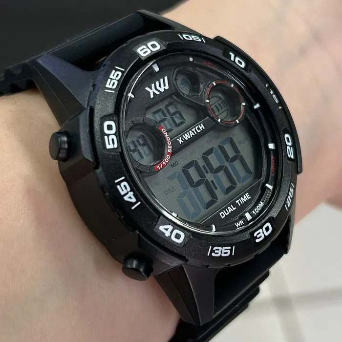 Relógio X-Watch Digital XMPPD720 XPORT 100m Original | Taniguchi Relógios