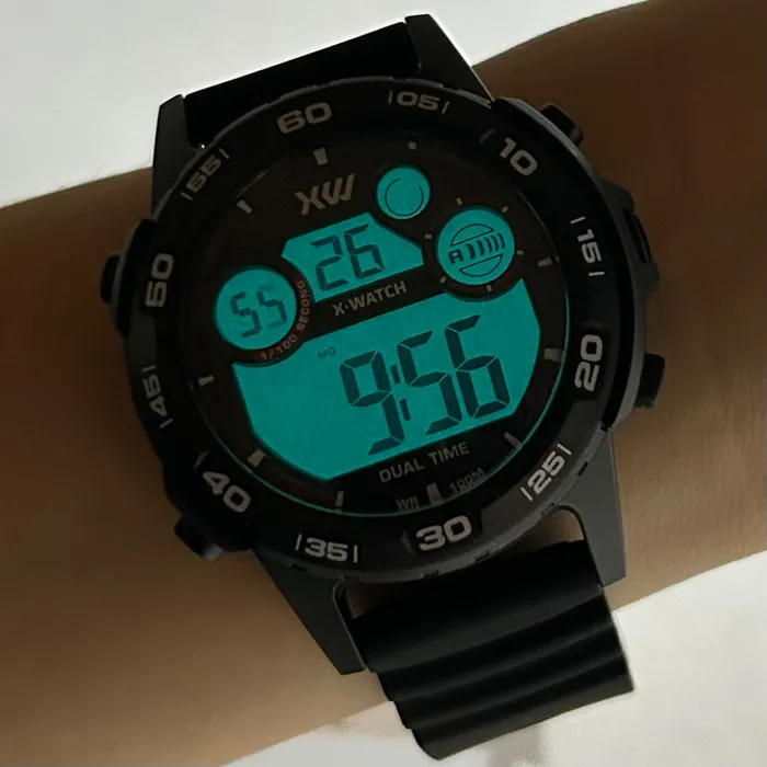 Relógio X-Watch Digital XMPPD720 XPORT 100m Original | Taniguchi Relógios