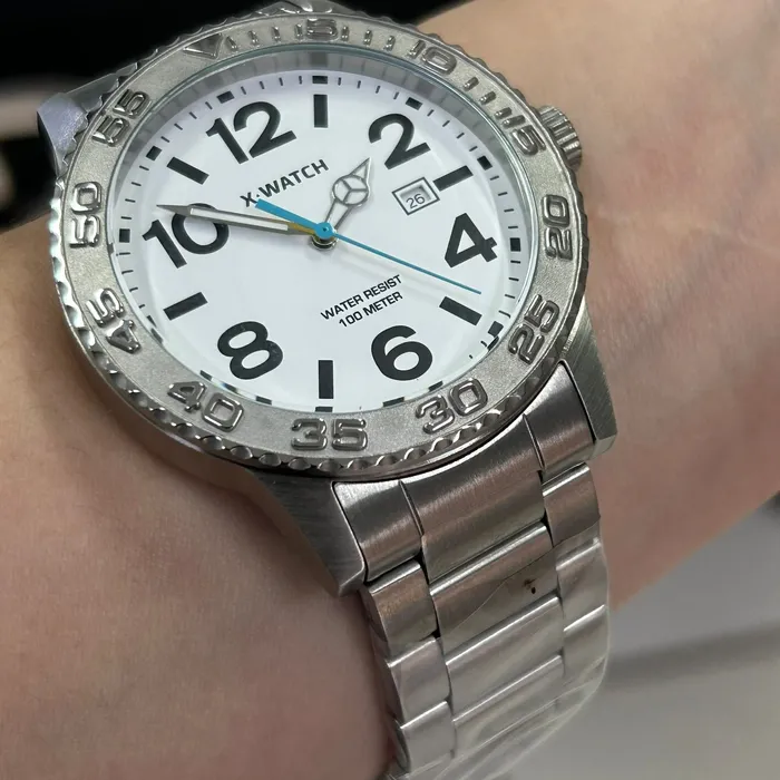 Relógio X-Watch Analógico XMSS1061 XTEEL Aço 100m Original | Taniguchi Relógios