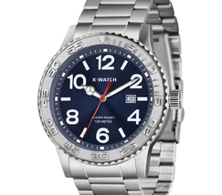 Relógio X-Watch Analógico XMSS1061 XTEEL Aço 100m Original | Taniguchi Relógios - imagem 2