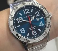 Relógio X-Watch Analógico XMSS1061 XTEEL Aço 100m Original | Taniguchi Relógios - imagem 1
