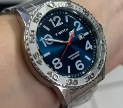 Relógio X-Watch Analógico XMSS1061 XTEEL Aço 100m Original | Taniguchi Relógios - imagem 3