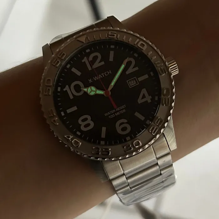Relógio X-Watch Analógico XMSS1061 XTEEL Aço 100m Original | Taniguchi Relógios