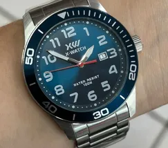 Relógio X-Watch Analógico XMSS1062 XTEEL Aço 100m Original | Taniguchi Relógios - imagem 1