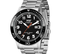 Relógio X-Watch Analógico XMSS1062 XTEEL Aço 100m Original | Taniguchi Relógios - imagem 2