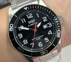 Relógio X-Watch Analógico XMSS1062 XTEEL Aço 100m Original | Taniguchi Relógios - imagem 1