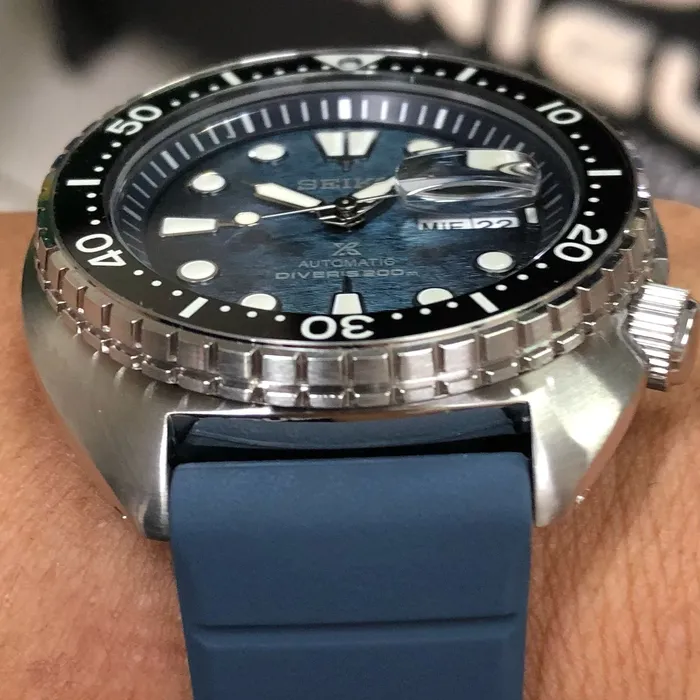 Seiko Prospex Automático King Turtle save the ocean SRPF77B1  Dark Manta Ray