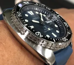 Seiko Prospex Automático King Turtle save the ocean SRPF77B1  Dark Manta Ray - imagem 6