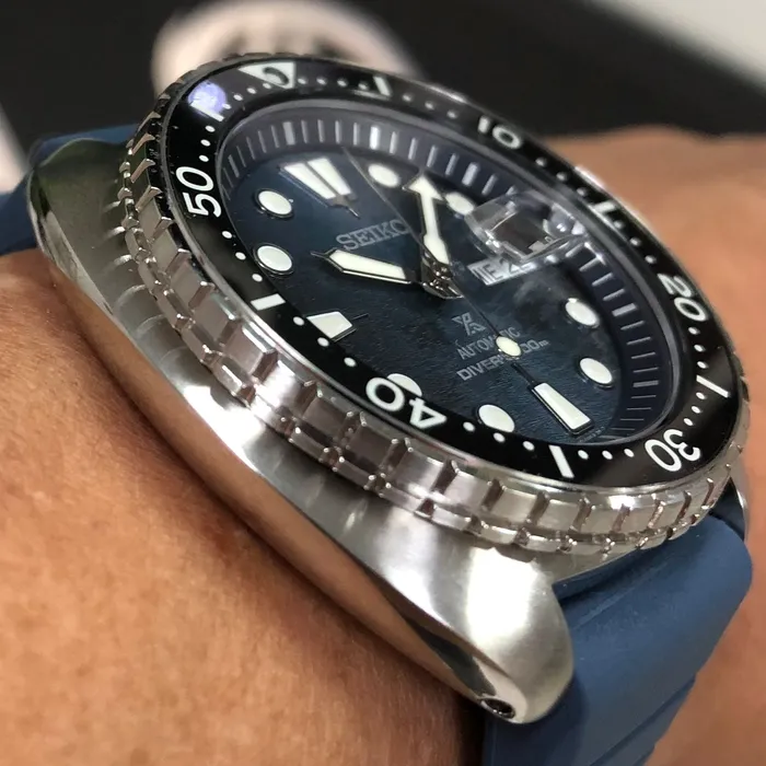 Seiko Prospex Automático King Turtle save the ocean SRPF77B1  Dark Manta Ray