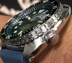 Seiko Prospex Automático King Turtle save the ocean SRPF77B1  Dark Manta Ray - imagem 5