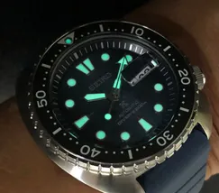 Seiko Prospex Automático King Turtle save the ocean SRPF77B1  Dark Manta Ray - imagem 7