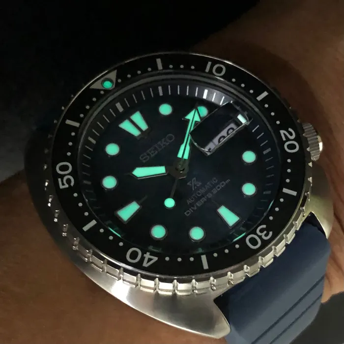 Seiko Prospex Automático King Turtle save the ocean SRPF77B1  Dark Manta Ray